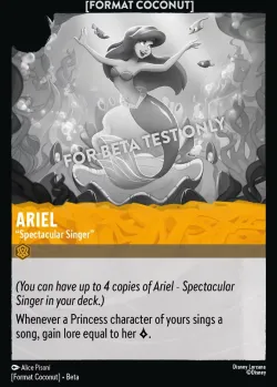 Ariel - Spectacular Singer 「Coconut-1」「EN」